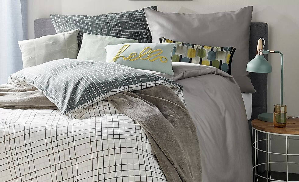 como Bettwäsche  Uni Satin ¦ beige ¦ Maße (cm): B: 135 Geschenkideen > Kusc günstig online kaufen