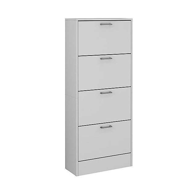 Vicco Schuhkipper Gregor, Weiß/Weiß, 63 x 150 cm günstig online kaufen