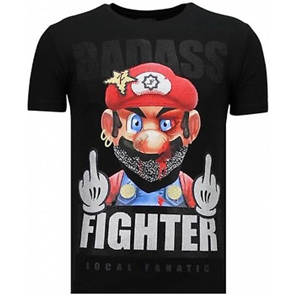 Local Fanatic  T-Shirt Fight Club Mario Strass günstig online kaufen