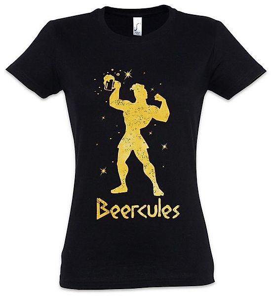 Urban Backwoods Print-Shirt Beercules Damen T-Shirt Alkohol Alcohol Beer Ge günstig online kaufen