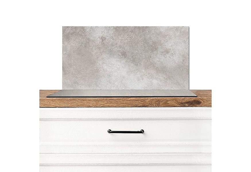 MuchoWow Küchenrückwand Beton - Grau, (1-tlg), Spritzschutz Küchenrückwand, günstig online kaufen