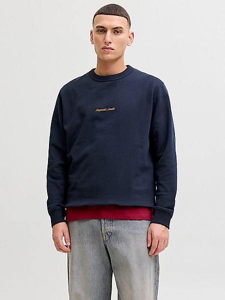 Jack & Jones Sweatshirt JORNORREBRO EMB SWEAT CREW NOOS mit Logo Print günstig online kaufen