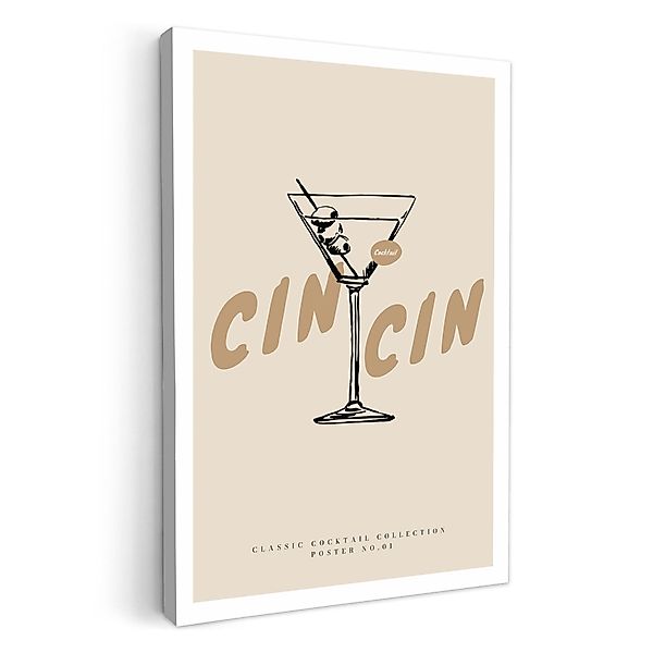OneMillionCanvasses® Leinwandbild Cocktail - Cin Cin günstig online kaufen