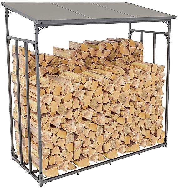 CLP Kaminholzregal Unterstand Ruston S, BxTxH:143x70x145 günstig online kaufen