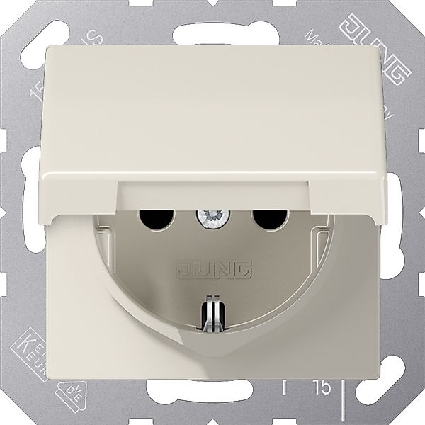 Jung SCHUKO-Steckdose weiß AS 1520 KIKL - AS1520KIKL günstig online kaufen
