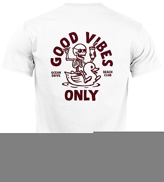 Neverless Print-Shirt Herren T-Shirt Backprint Good günstig online kaufen