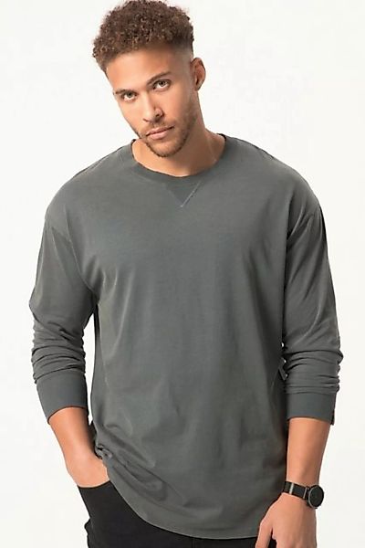STHUGE T-Shirt STHUGE Langarmshirt oversized acid washed bis 8 XL günstig online kaufen