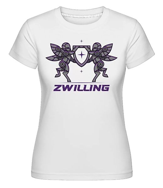 Mecha Roboter Sternzeichen Zwilling · Shirtinator Frauen T-Shirt günstig online kaufen