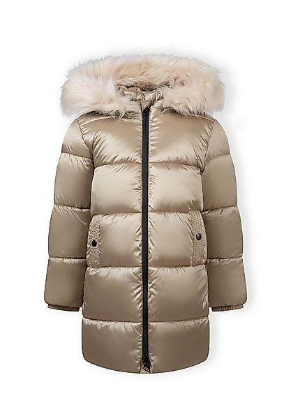 MINOTI Winterjacke Steppjacke mit Reißverschluss und Fellbesatz an der Kapu günstig online kaufen