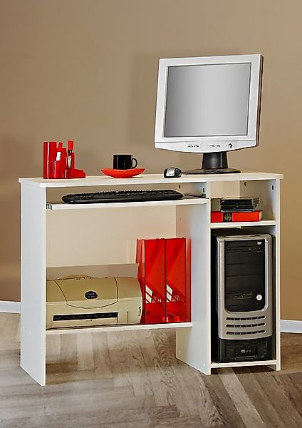 VOGL Möbelfabrik Schreibtisch "Sam", mit Tastaturauszug & Towerfach, geschw günstig online kaufen