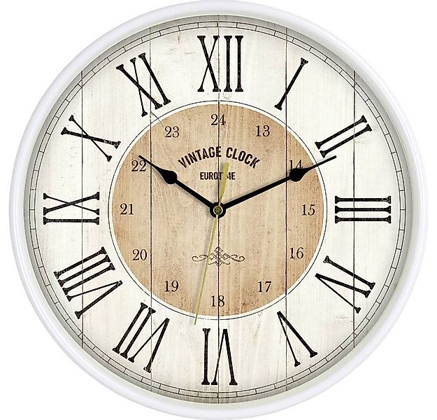 EUROTIME Wanduhr Quarzwanduhr 81748-07 günstig online kaufen
