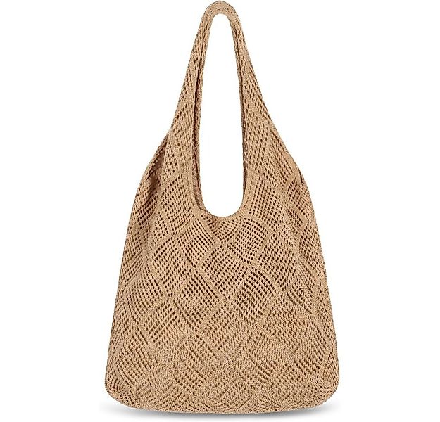 Coonoor Strandtasche Damen Häkeltasche,Umhängetasche Netz-Stricktasche,Schu günstig online kaufen
