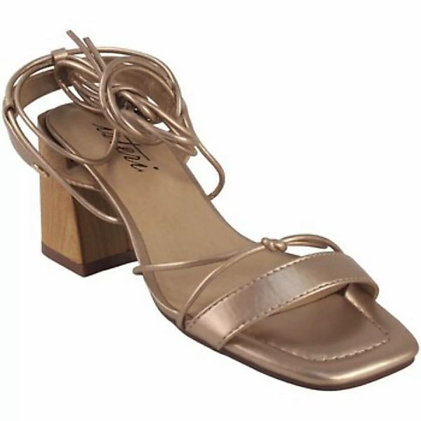 Isteria  Schuhe 23032 goldene Damensandale günstig online kaufen