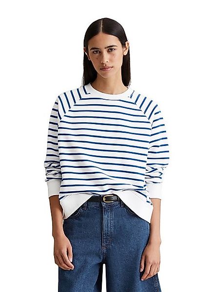 Marc O'Polo DENIM Sweatshirt Raglanärmel, geringelt günstig online kaufen