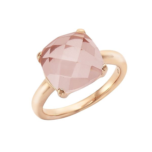 Jamelli Fingerring Silber 925 rosé-vergoldet mit günstig online kaufen