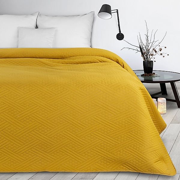 Design91 Tagesdecke Bettrüberwurf Steppdecke Allzweckdecke, Gesteppte günstig online kaufen