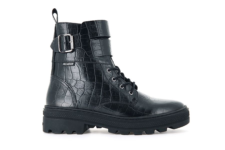 Palladium Boots Womens CULT 03 CROCO BLACK/CROCO günstig online kaufen