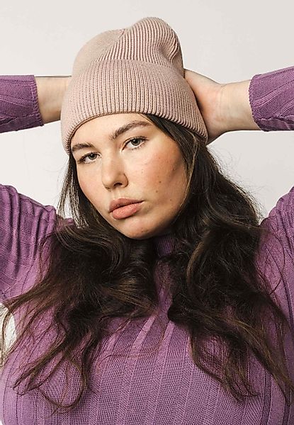 MELA Strickmütze Rippstrick Mütze Style KALI günstig online kaufen