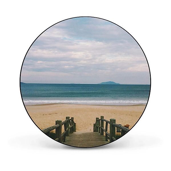 Banjado Magnettafel Rund Größe 47cm Magnetwand Schwarz Aus Metall Magnetpin günstig online kaufen