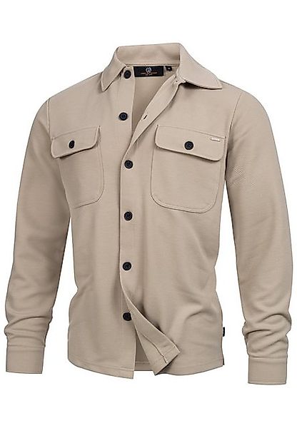 Indicode Langarmhemd INNello Elegantes Overshirt mit Brusttaschen günstig online kaufen