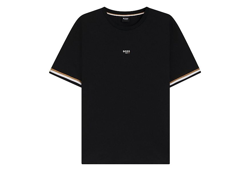 BOSS T-Shirt Iconic T-Shirt mit Markenschriftzug auf der Brust günstig online kaufen