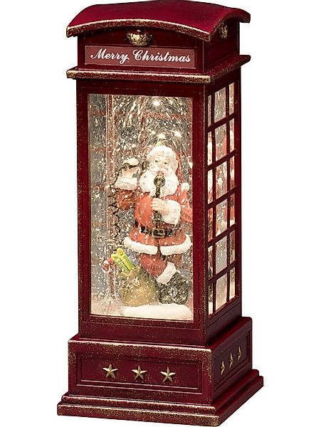 KONSTSMIDE LED-Dekofigur Konstsmide LED Telefonzelle mit Weihnachtsmann günstig online kaufen