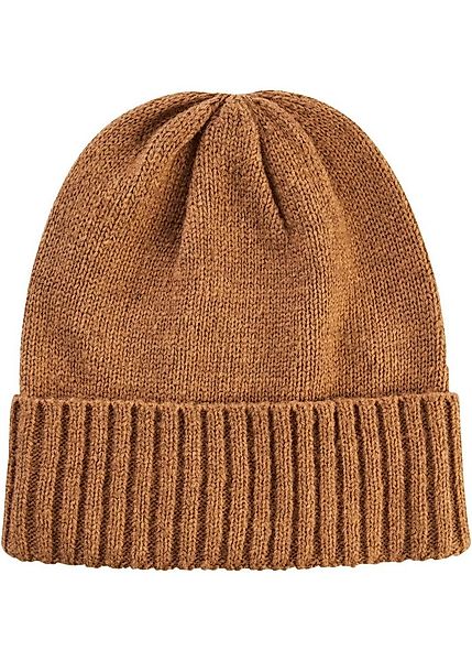 bonprix Strickmütze aus Polyester und Polyacryl, mit Elasthan-Anteil, Ripps günstig online kaufen