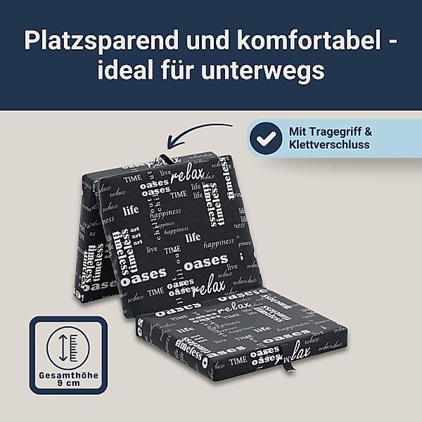 Klappmatratze Samba Faltmatratze, Sun Garden, 9 günstig online kaufen