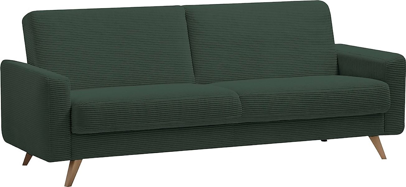 exxpo - sofa fashion 3-Sitzer »Samso, elegant und bequem, aktueller Cord Be günstig online kaufen