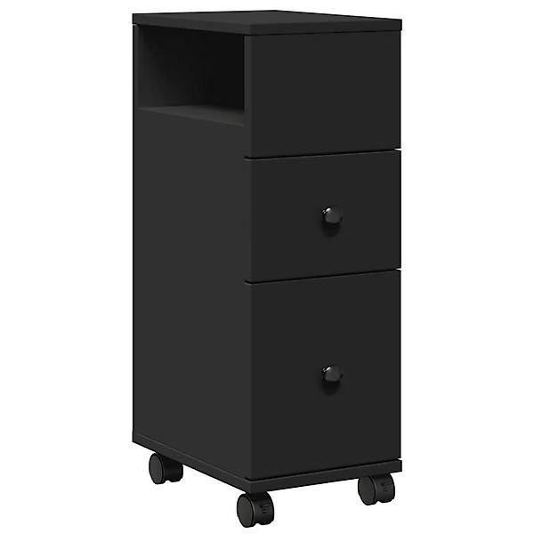 vidaXL Fächerschrank Badschrank Schmal mit Rollen günstig online kaufen