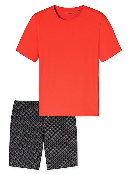 Schiesser Pyjama Rundhals - Casual Essentials günstig online kaufen