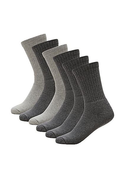 s.Oliver Sportsocken essentials (6-Paar) elastischer, druckfreier Bund günstig online kaufen