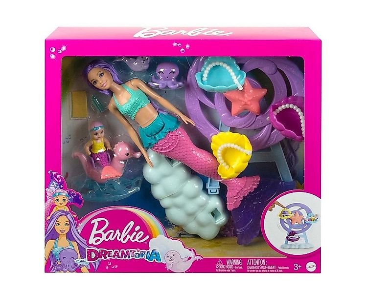 Mattel® Meerjungfrauenpuppe Mattel HLC30 - Barbie - Dreamtopia - Meerjungfr günstig online kaufen