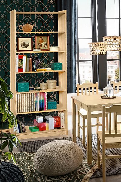 Möbilia Bücherregal 1 Stk. tlg. gefertigt aus massivem Kiefernholz günstig online kaufen