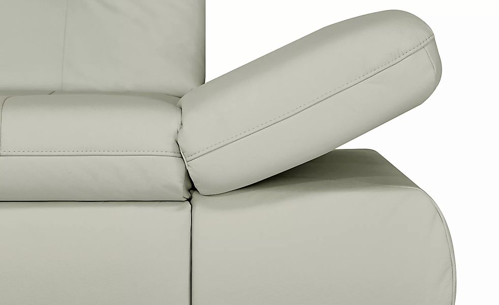 Lounge Collection Ecksofa Leder  Spencer ¦ grau ¦ Maße (cm): B: 323 H: 102 günstig online kaufen