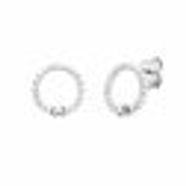 Ohrstecker 925 Silber rhodiniert Zirkonia weiß günstig online kaufen