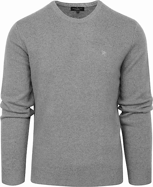 Hackett Lammwoll Pullover Grau - Größe XL günstig online kaufen