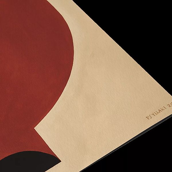 The Poster Club Silhouette of a Vase 06 Kunstdruck von Studio Paradissi (40 günstig online kaufen