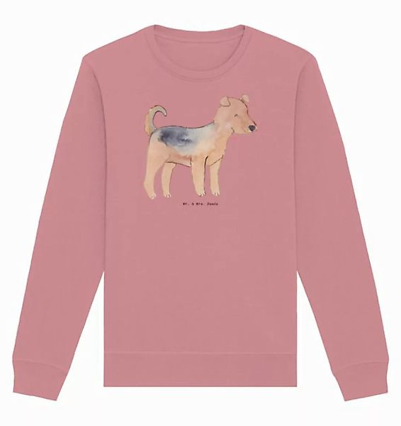 Mr. & Mrs. Panda Longpullover Größe M Airedale Terrier Moment - Canyon Pink günstig online kaufen