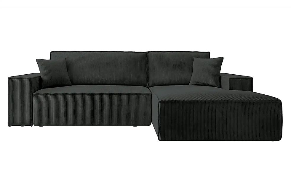 Selsey Ecksofa mit Schlaffunktion Farese  ¦ schwarz ¦ Maße (cm): B: 267 H: günstig online kaufen