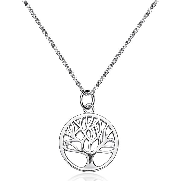 Materia Kette mit Anhänger Lebensbaum / günstig online kaufen