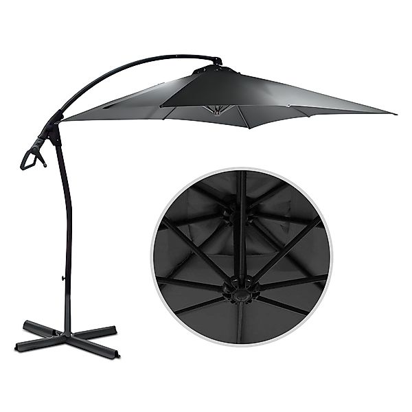 habeig Ampelschirm 100% Wasserdicht Schirm 250x250cm günstig online kaufen