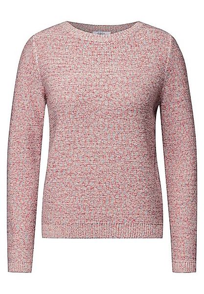 CECIL Sweatshirt TOS_Space-dye Boatneck günstig online kaufen