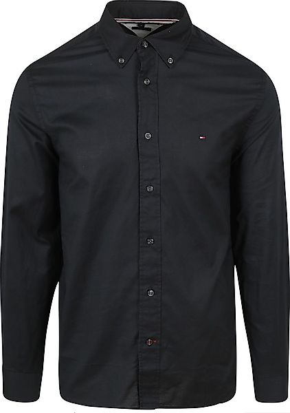 Tommy Hilfiger Hemd Flex Schwarz - Größe L günstig online kaufen