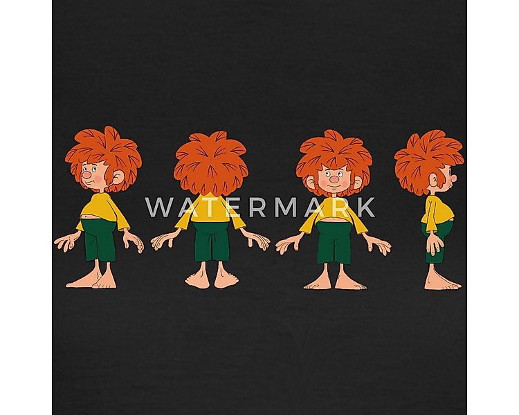 Spreadshirt T-Shirt Pumuckl Aus Verschiedenen Blickwinkeln Frauen T-Shirt ( günstig online kaufen