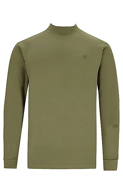 Hajo Stehkragenpullover Basic-Stehkragenshirt in reiner Baumwolle günstig online kaufen