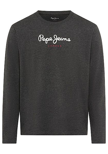 Pepe Jeans Langarmshirt EGGO LONG N aus reiner Baumwolle, Rundhals günstig online kaufen