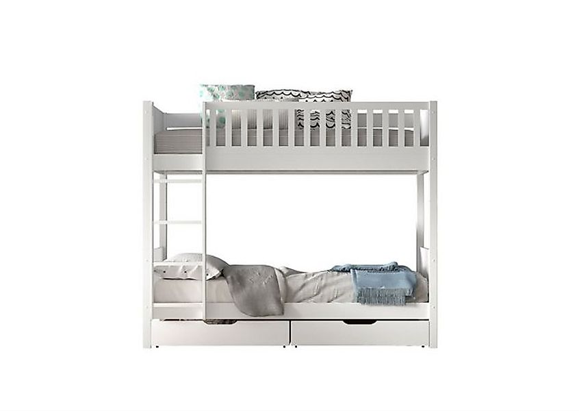 58 aufm Kessel Bettgestell Etagenbett + Schubladen Karyl 208x105x175 Hochbe günstig online kaufen
