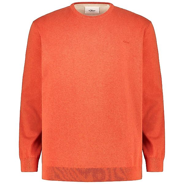 s.Oliver Feinstrickpullover aus Baumwolle Farbe rot Größe: 3XL günstig online kaufen