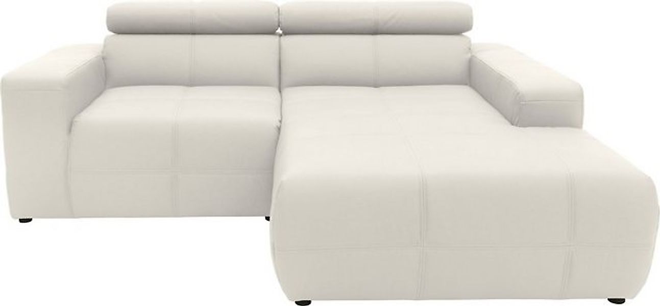 DOMO collection Ecksofa Brandon Sitzbelastung 140 kg, kleine Ausführung B/T günstig online kaufen
